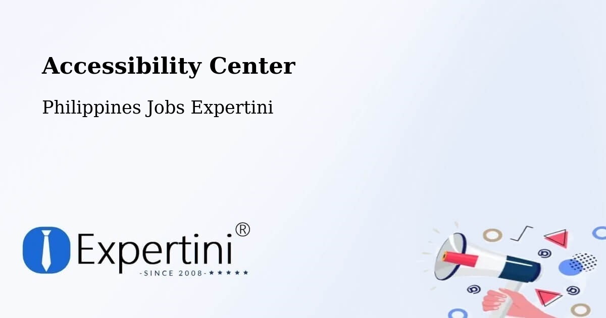 Accessibility Statement – La Union - Philippines Jobs Expertini