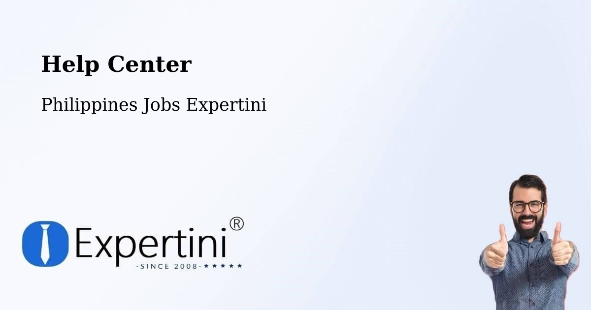 Help Center – La Union - Philippines Jobs Expertini