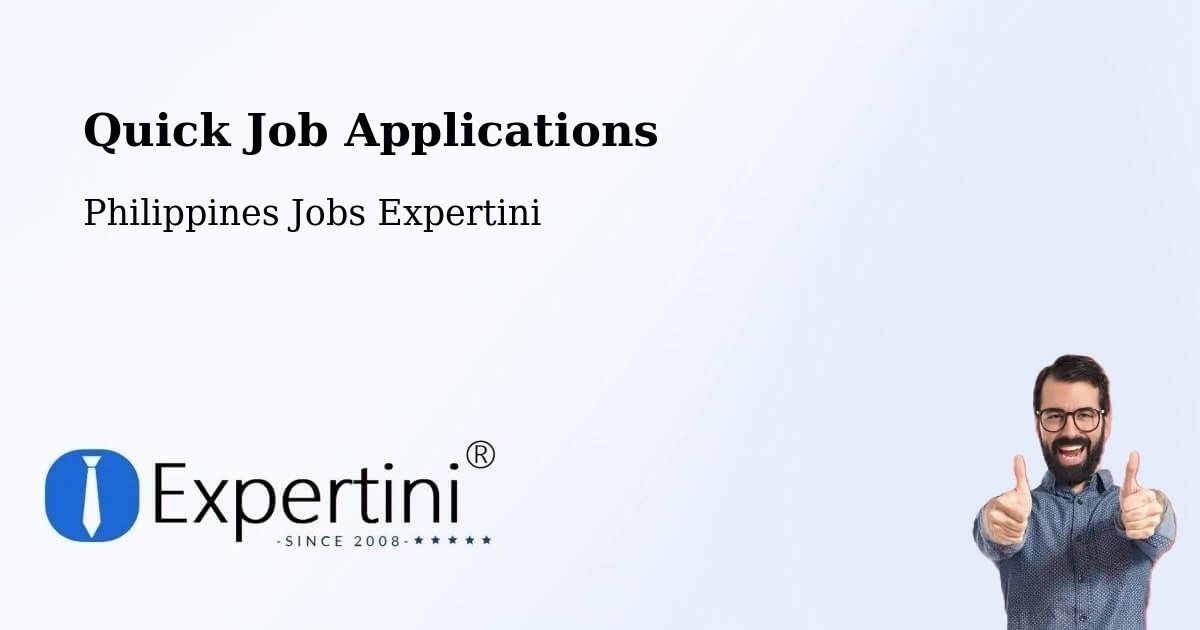 Quick Apply Feature – La Union - Philippines Jobs Expertini